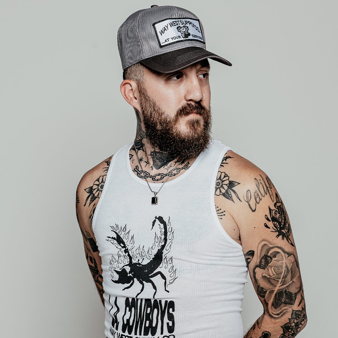 AT YOUR SERVICE TRUCKER HAT