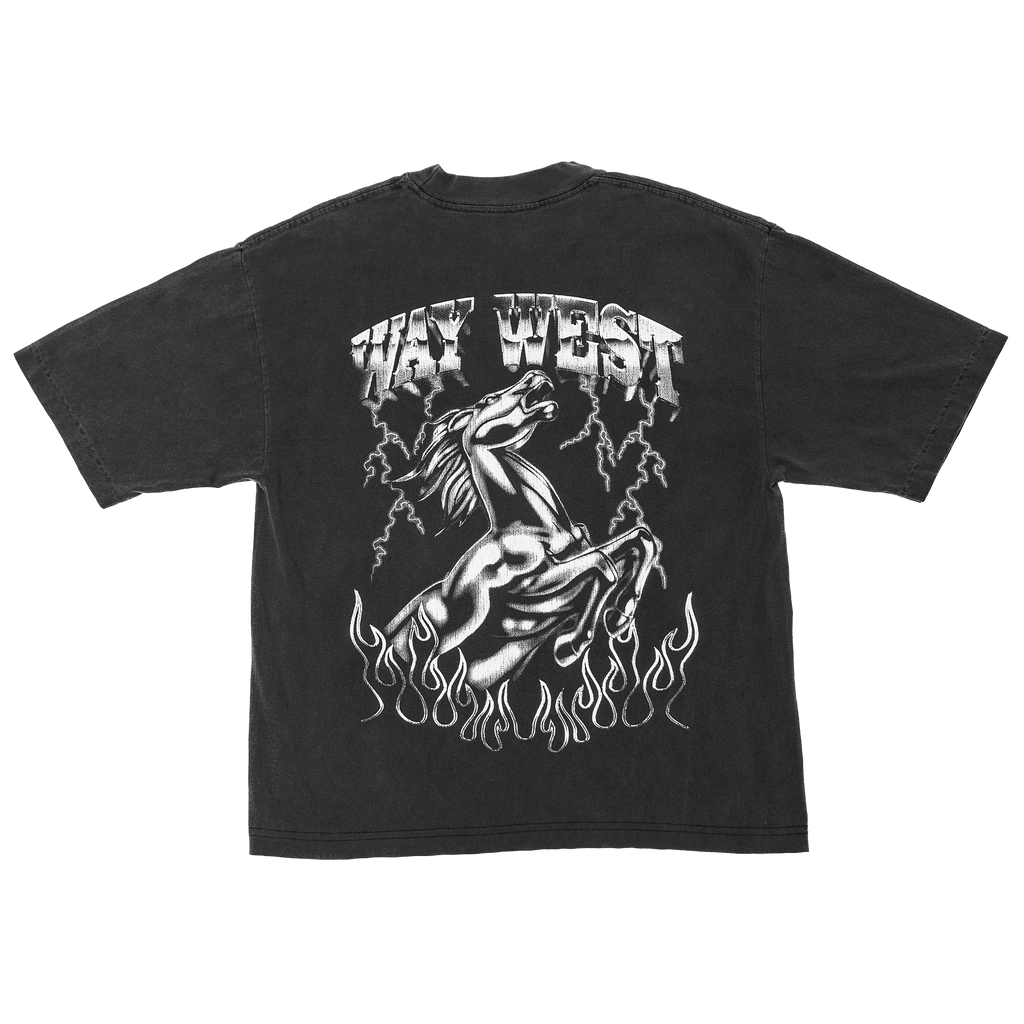 WHITE LIGHTNING TEE – Way West Supply Co.