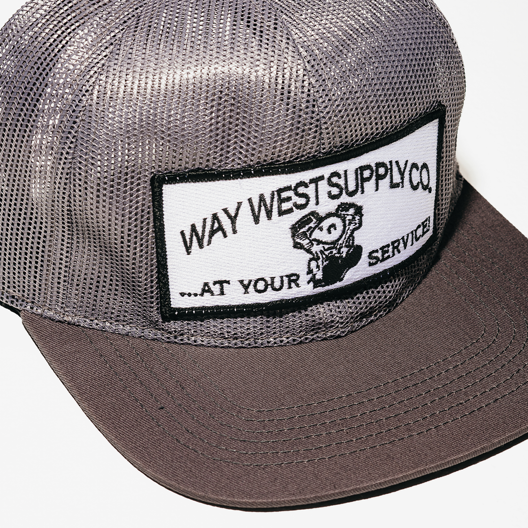 AT YOUR SERVICE TRUCKER HAT