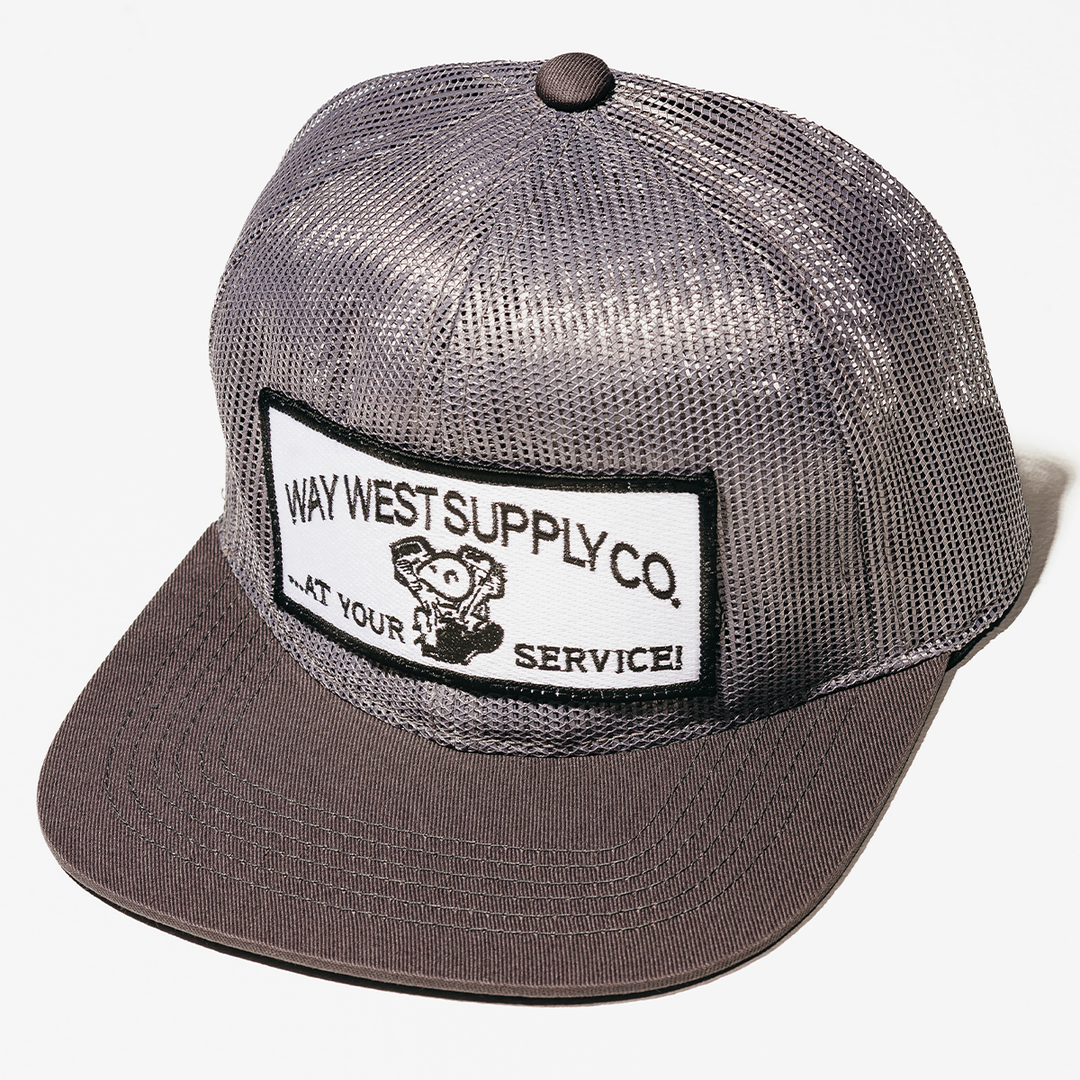 AT YOUR SERVICE TRUCKER HAT
