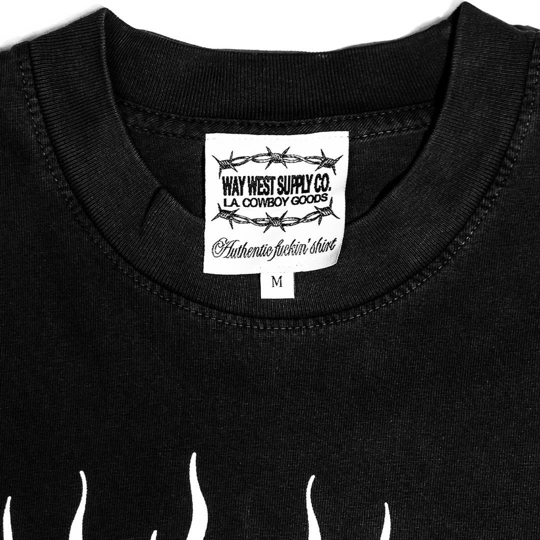 STILL TRUCKIN' TEE (VINTAGE BLACK)