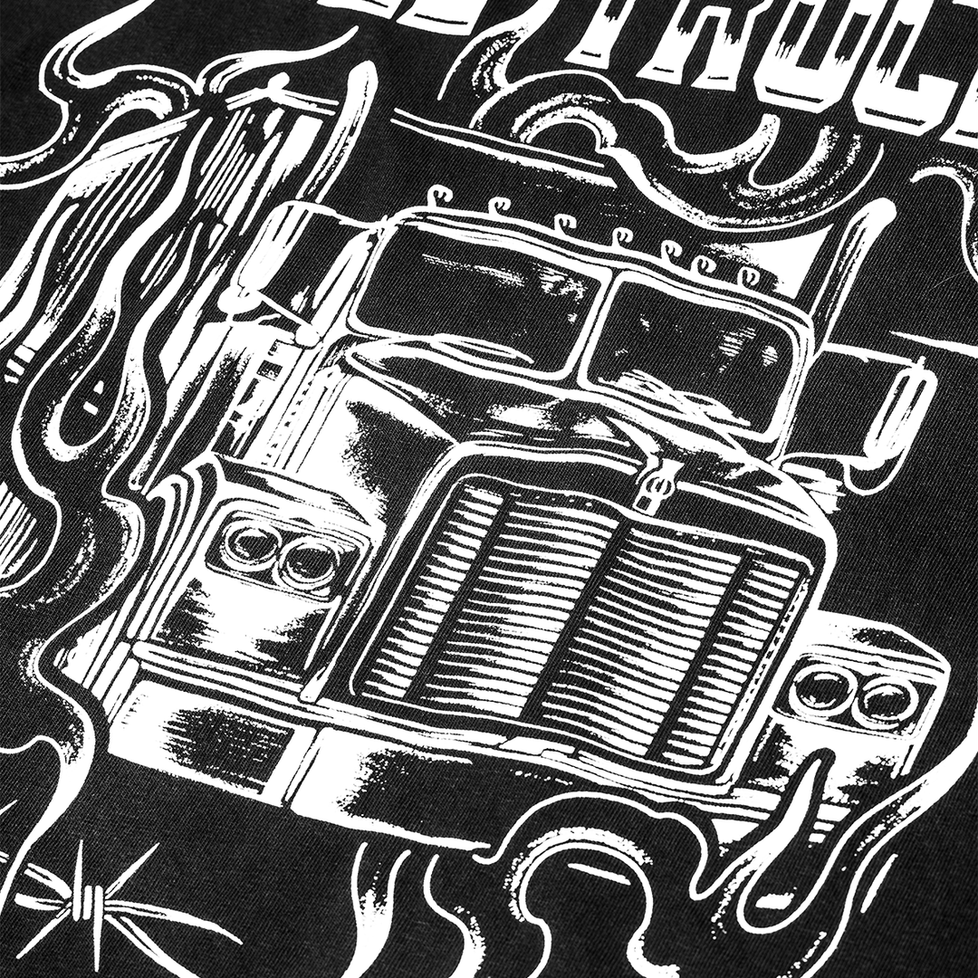 STILL TRUCKIN' TEE (VINTAGE BLACK)