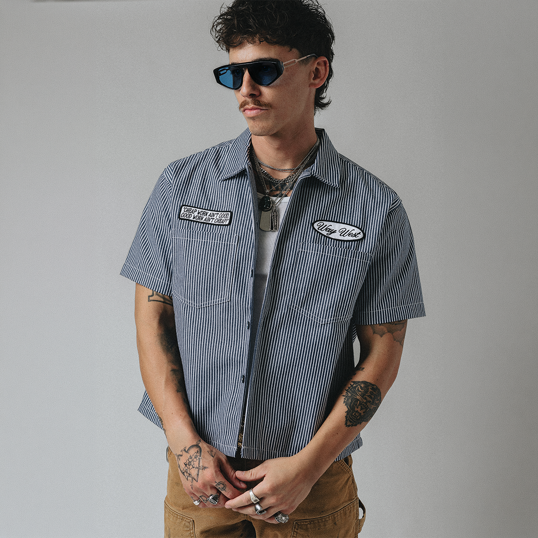 "GOOD WORK" MECHANIC SHIRT