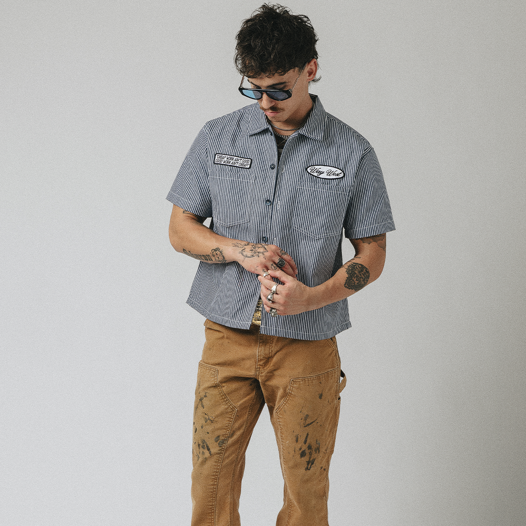 "GOOD WORK" MECHANIC SHIRT