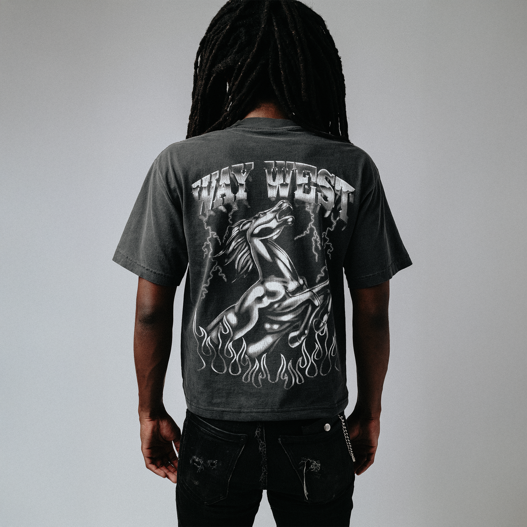 WHITE LIGHTNING TEE